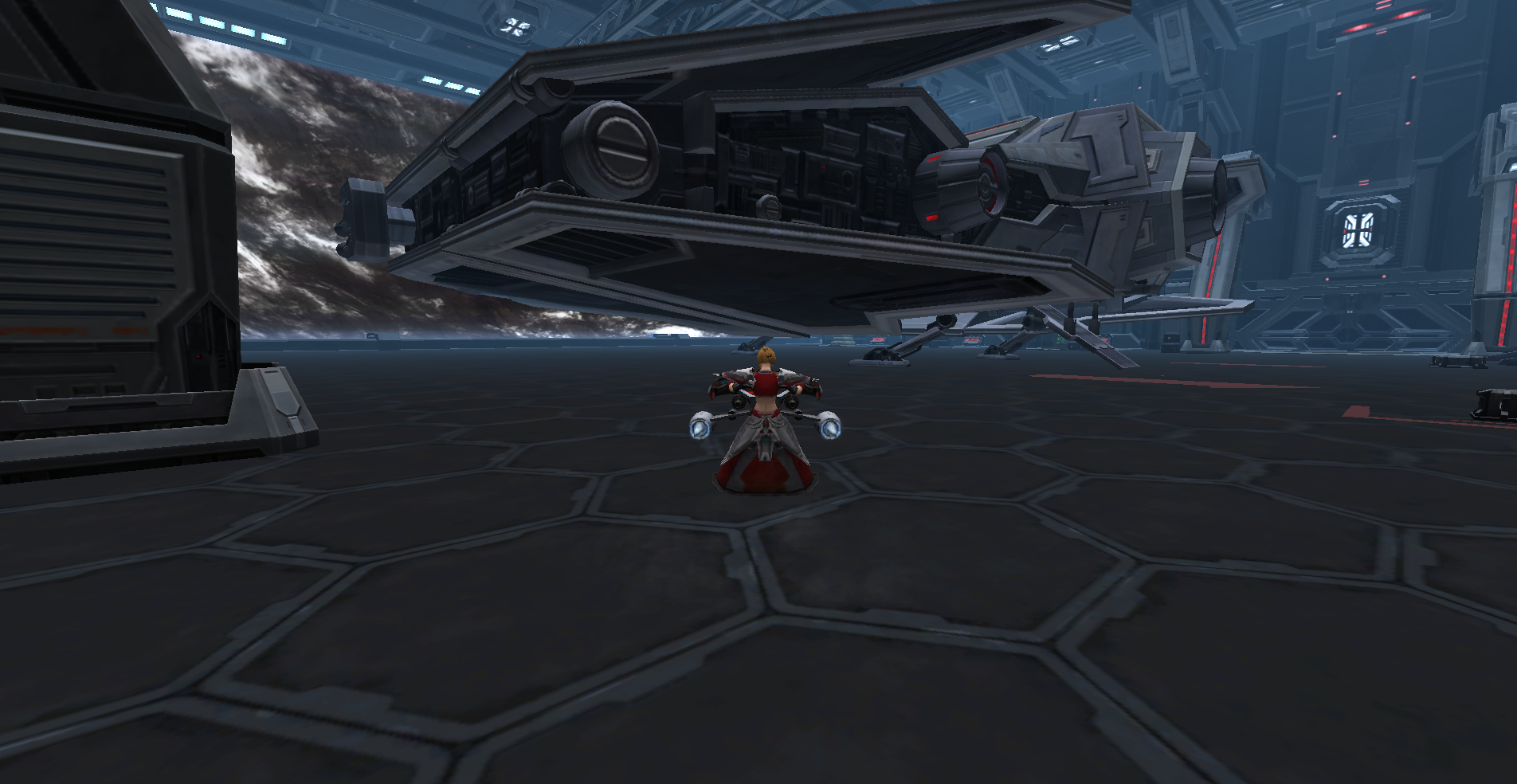 Sith Inquisitor Hangar. Image by Jana Allmand-Zeman. 